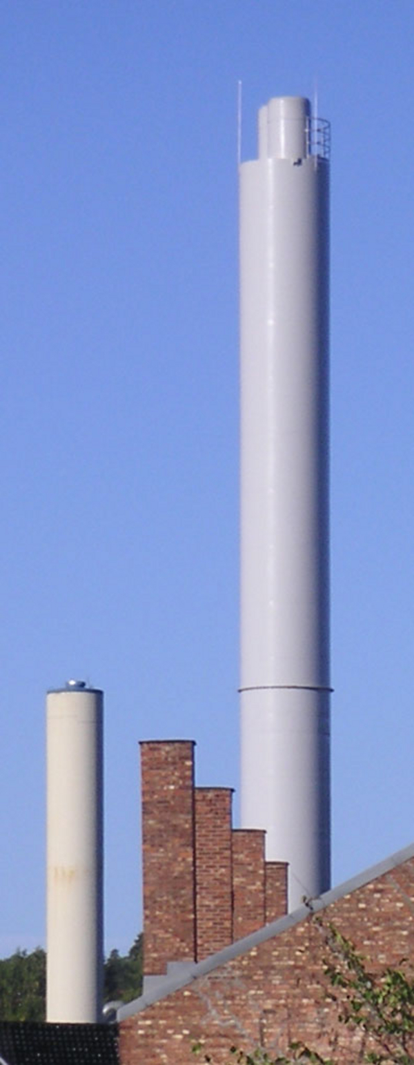 Linnekogel og Skøyen varmesentral. 