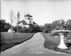 Den praktfulle villaen ved SmestaddammenFoto: Wilse / Oslo Museum<br>