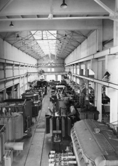 Fabrikkhallen på 1960-talletFoto: Made in Drammen<br>
