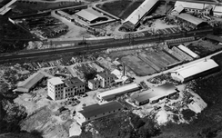 Fabrikken i 1952, Foto: Oslo Byarkiv
