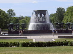 Fontenen i Vigelandsparken, foto: Wikipedia