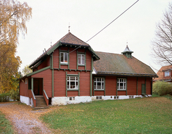 Folkets Hus på LIlleakerFoto: Akershusmuseet<br>